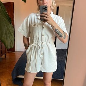 Madewell safari jumpsuit